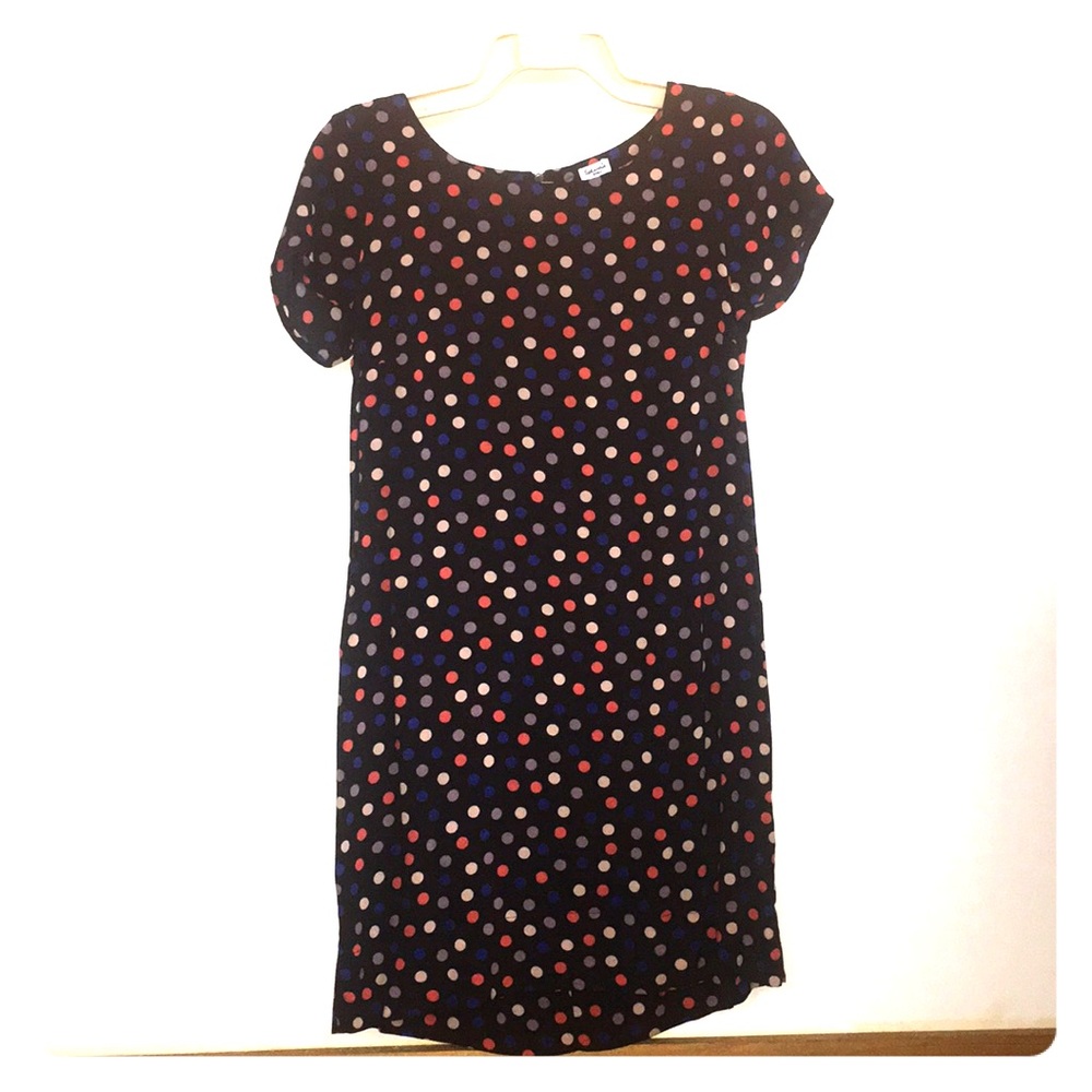 Polka Dot Short Sleeve Women’s Dress